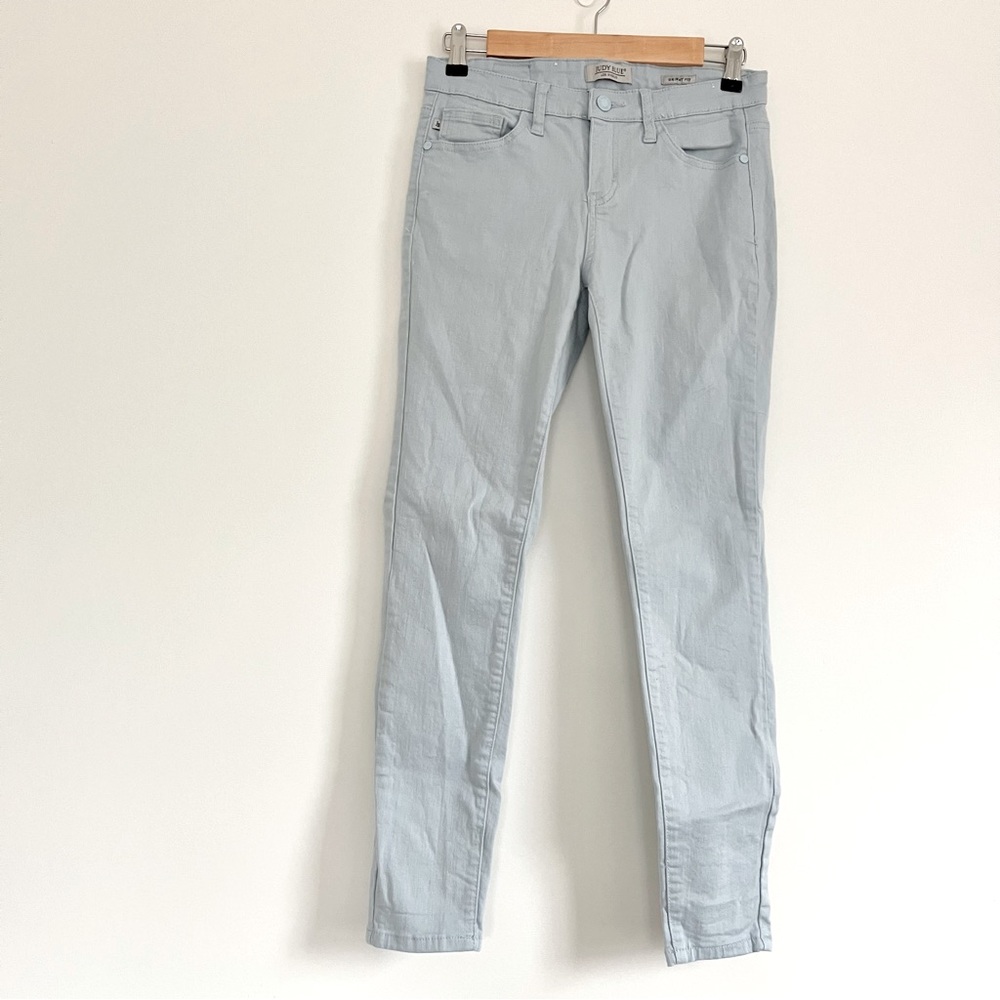 Judy Blue Los Angeles Skinny Fit Light Blue Denim Jeans Pants w Stretch 27/5
